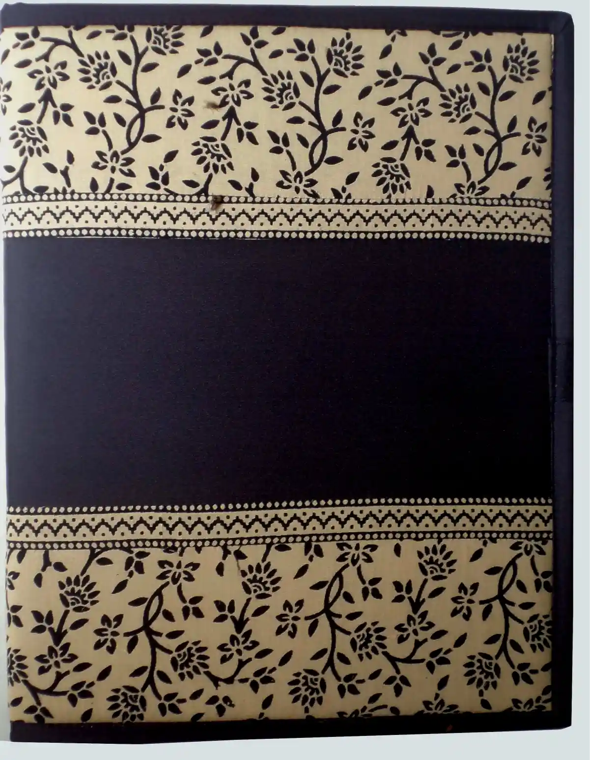 1×3 Black with Jaal Print